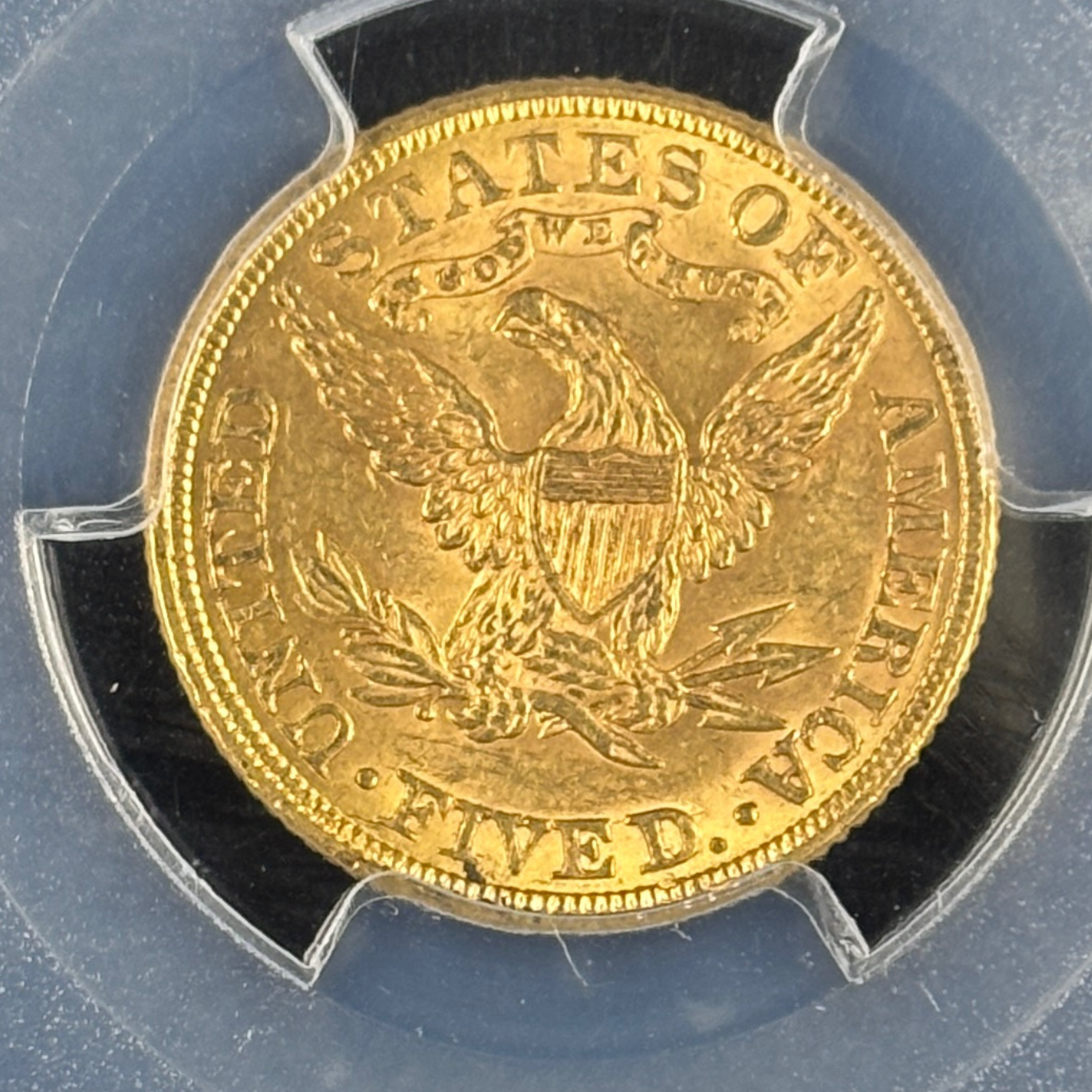 1898 $5 Liberty Head Half Eagle Gold Coin PCGS MS63 CAC Lower Mintage Pre33