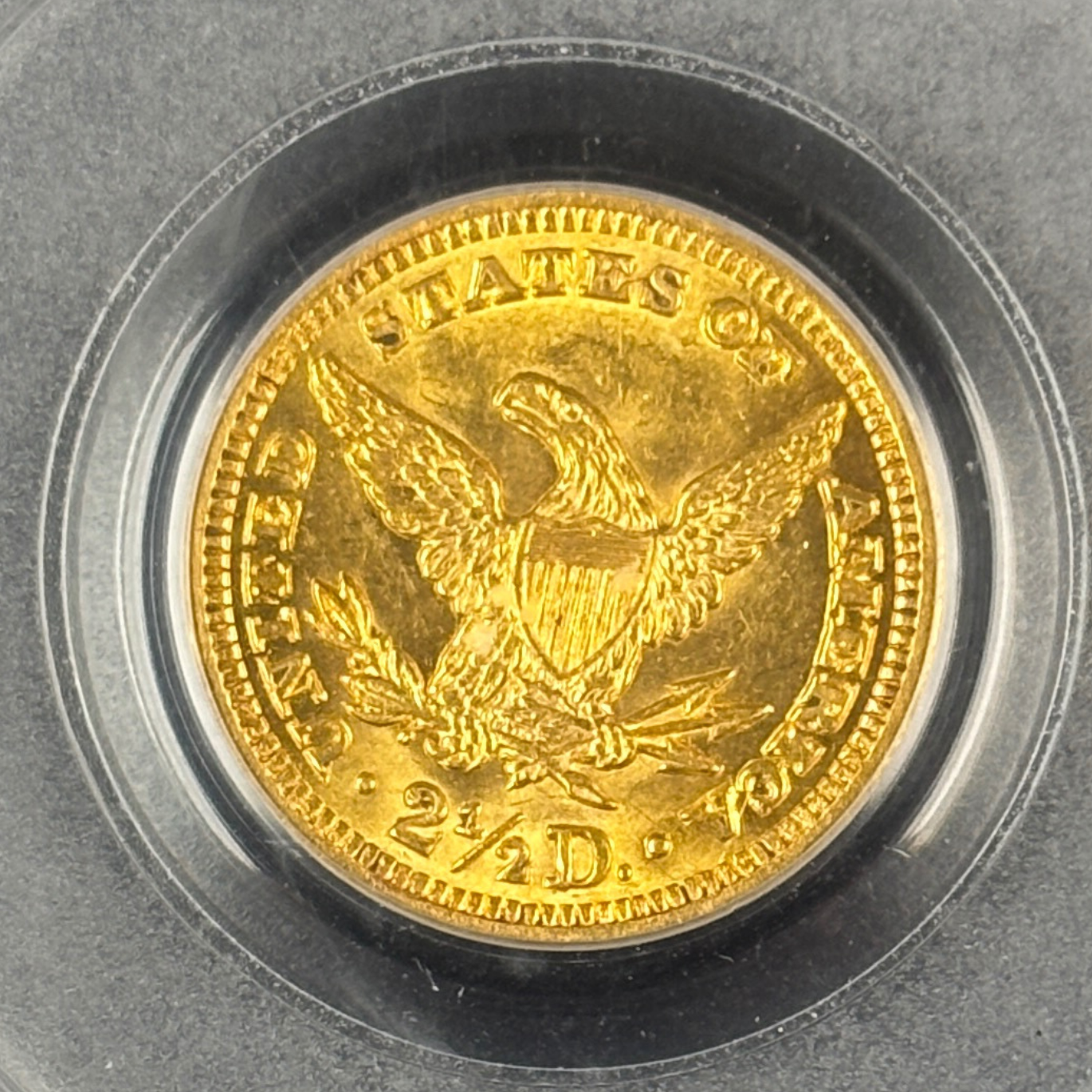 1905 $2.5 Liberty Head Quarter Eagle Gold Coin PCGS MS63 CAC Booming Luster