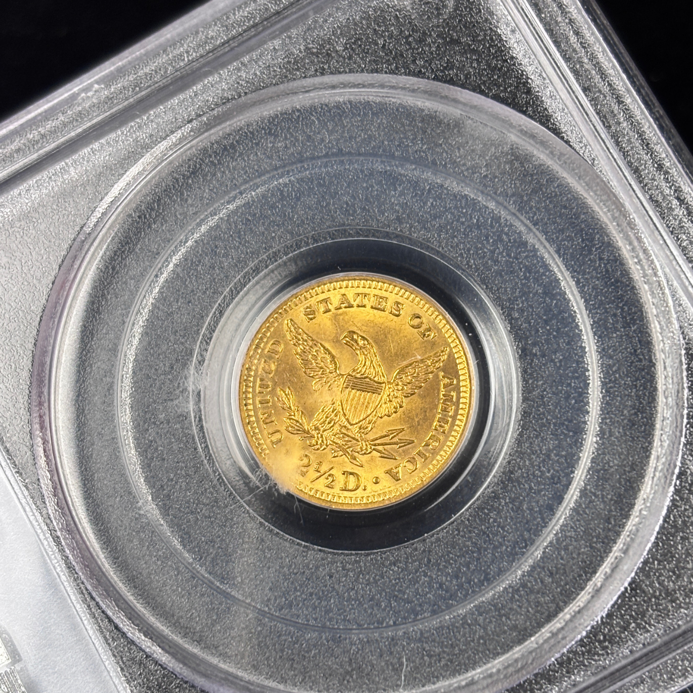 1905 Liberty $2.5 Quarter Eagle Gold Coin PCGS MS65 CAC True GEM coin