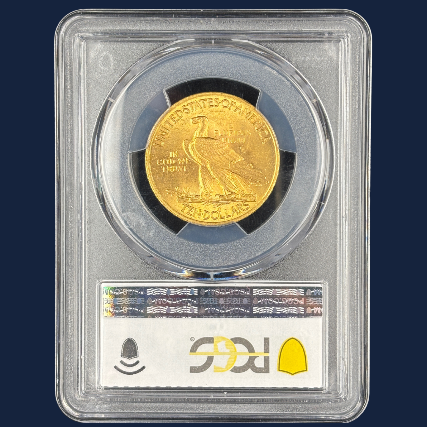 1910 $10 Indian Head Gold Coin PCGS MS62 Better Date