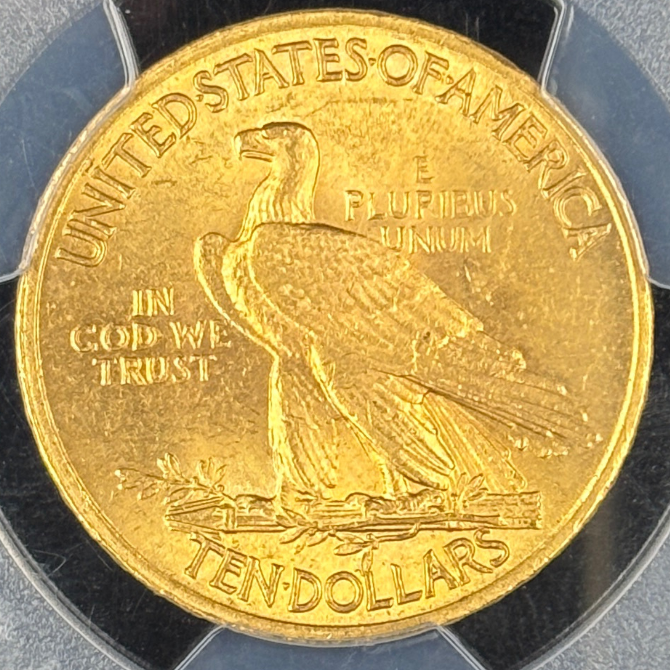 1910 $10 Indian Head Gold Coin PCGS MS62 Better Date