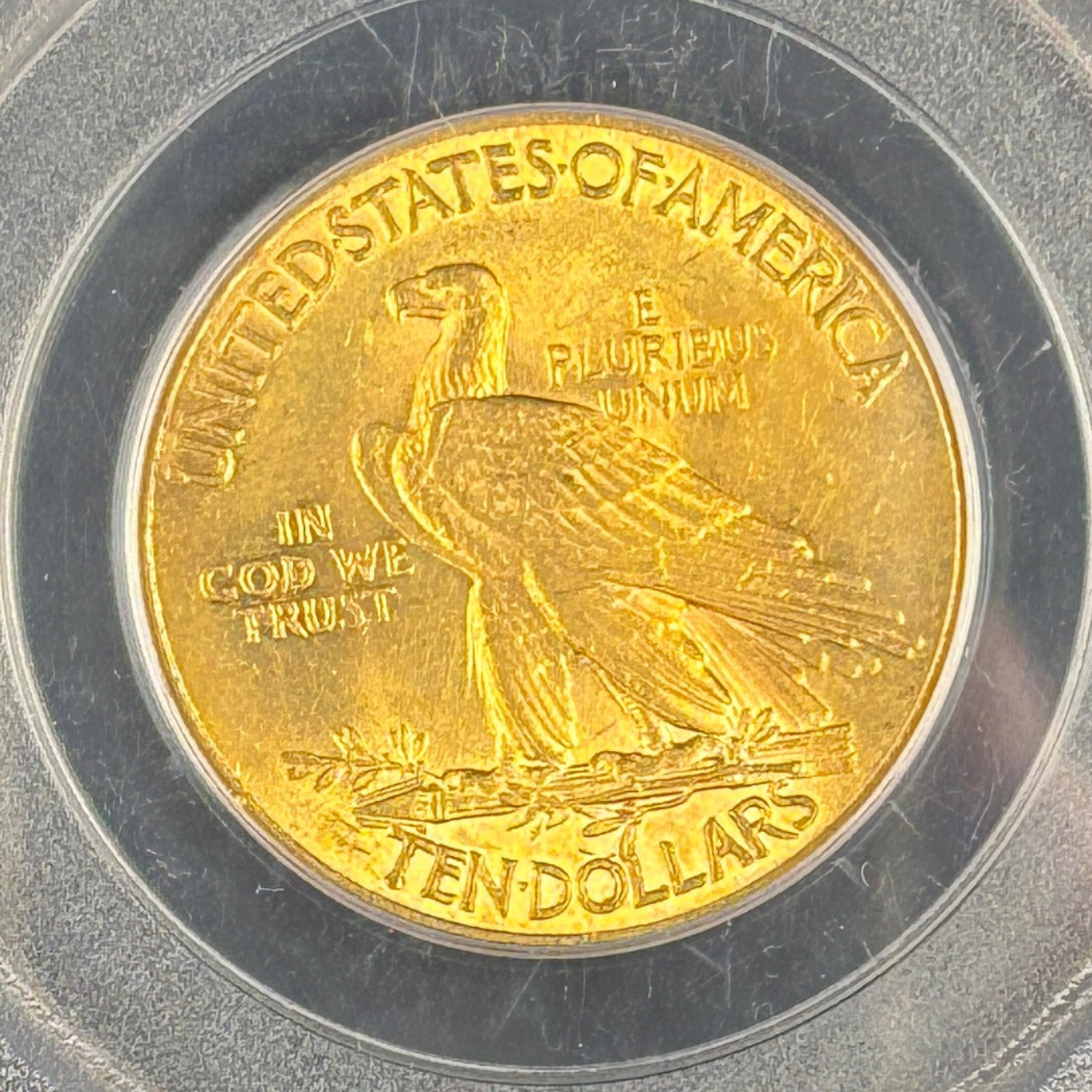 1912 $10 Gold Indian Head Eagle Strong for the Grade Attractive Example