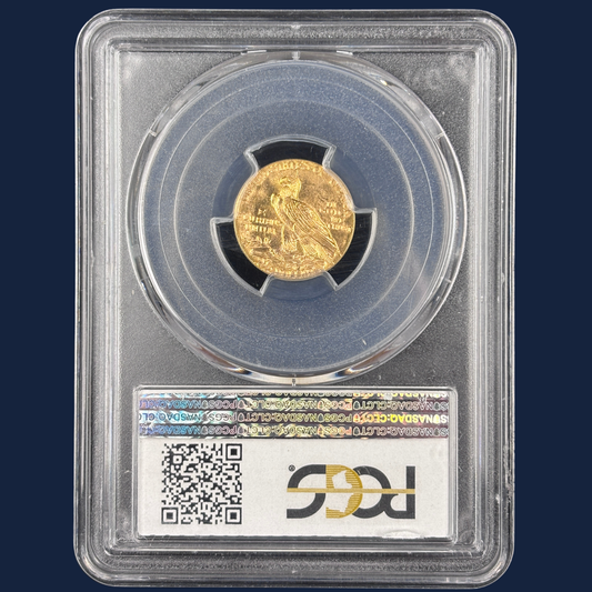 1928 Indian Head Quarter Eagle PCGS MS64 CAC Luster Loaded!