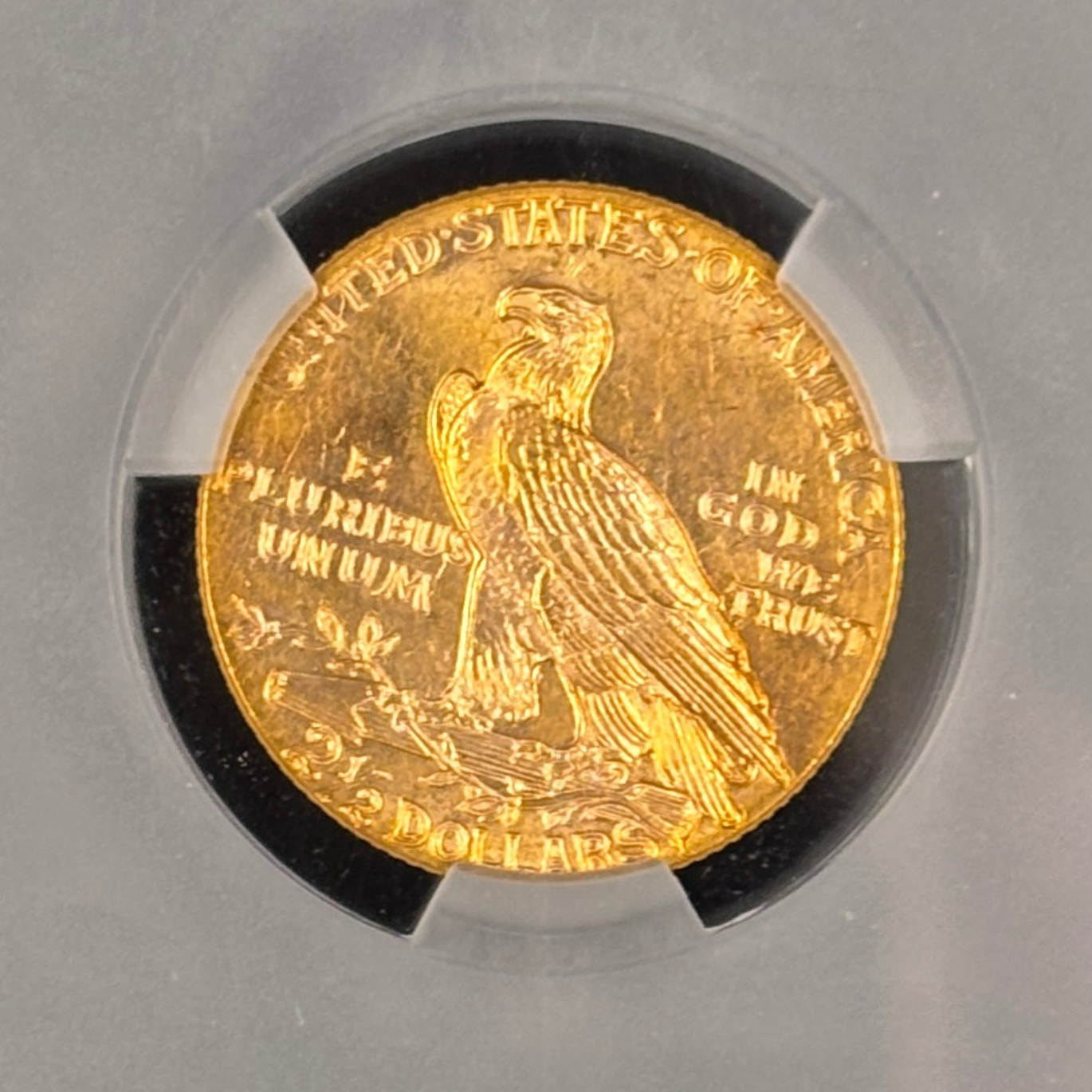 1926 $2.5 Indian Head Quarter Eagle Gold Coin CAC CACG MS63 Luster Loaded!