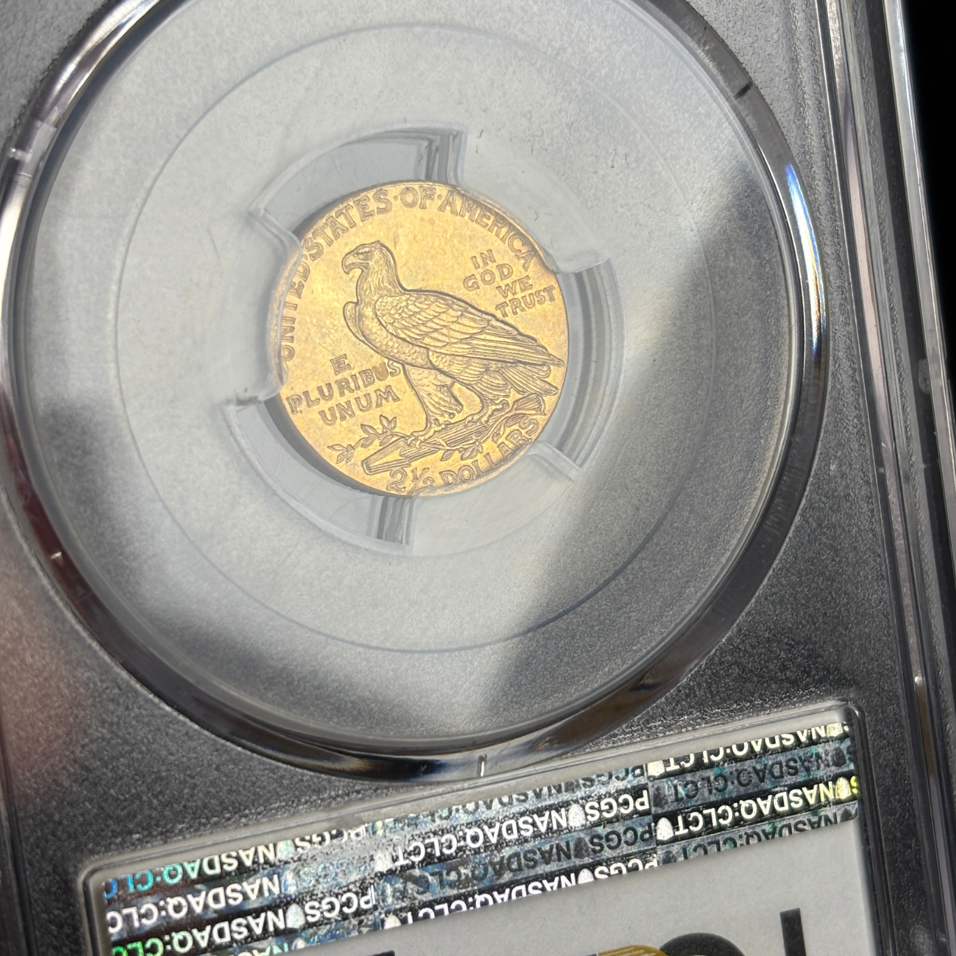 1929 $2.5 Indian Head Quarter Eagle Gold Coin PCGS MS64 CAC Near GEM