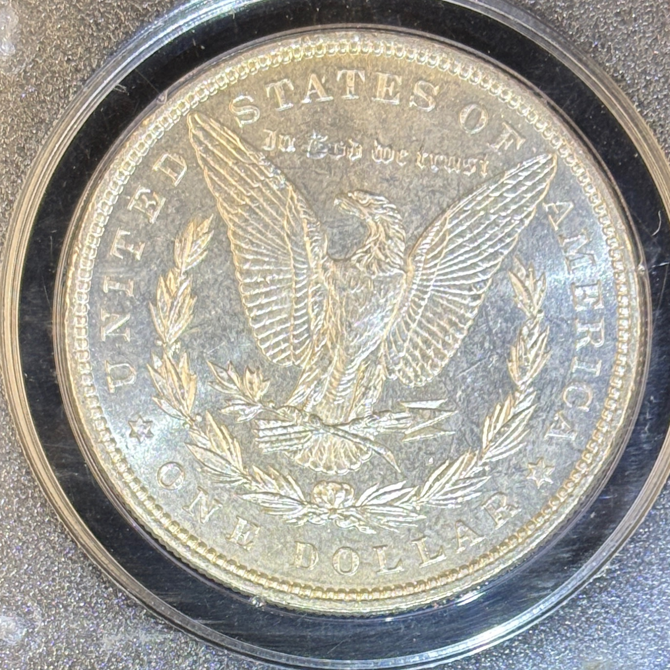1899 Morgan MS65PL PCGS Rattler Old Holder Rare 1 of 20 in Rattler