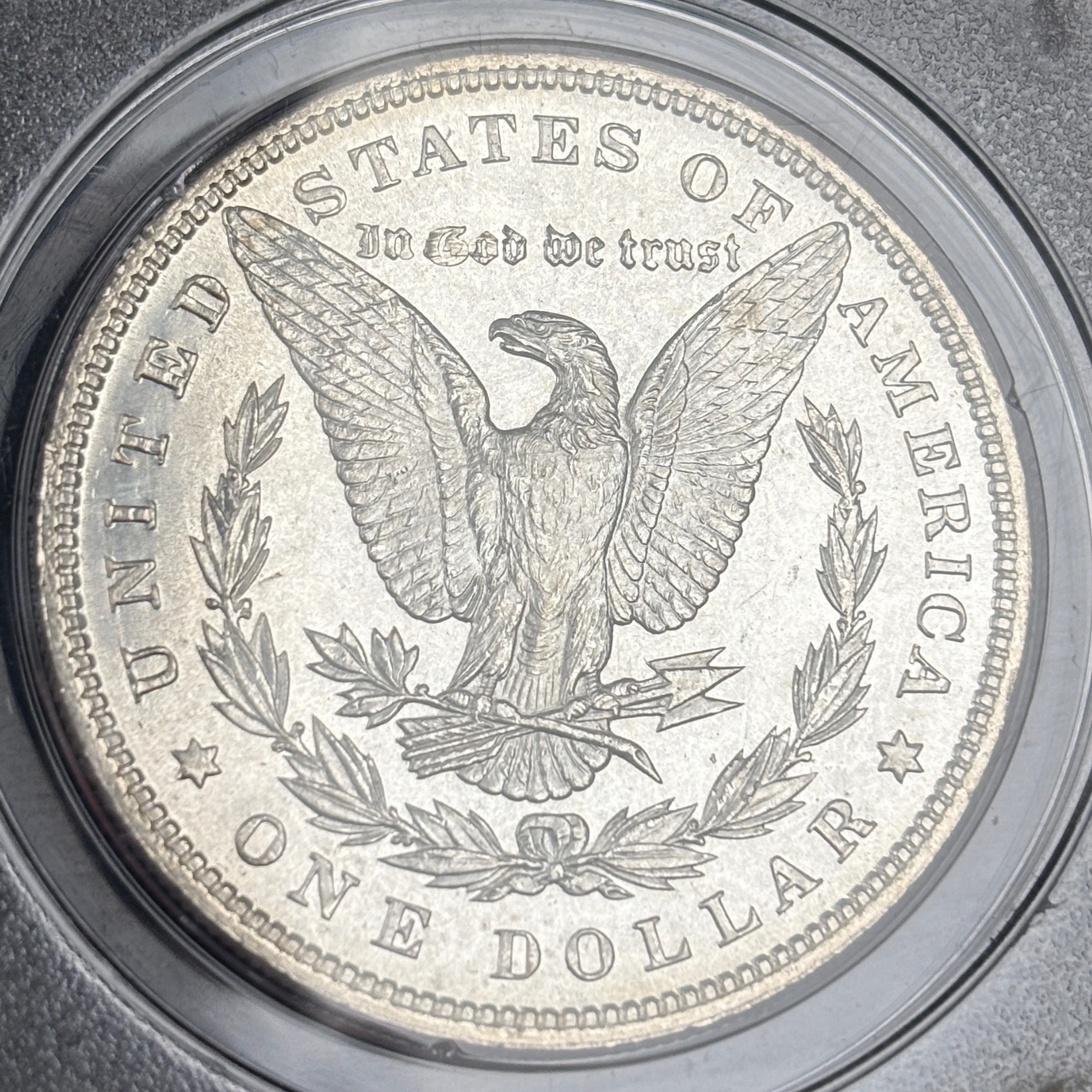 1899 Morgan MS65PL PCGS Rattler Old Holder Rare 1 of 20 in Rattler