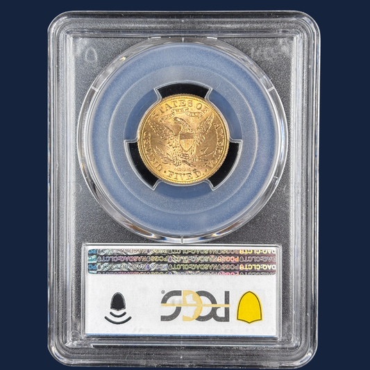 1899 $5 Liberty Head Half Eagle Gold PCGS MS64 CAC – PQ Fairmont