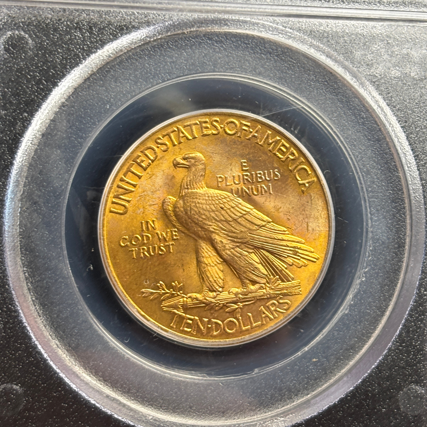 1932 $10 Indian Head Eagle Gold Coin PCGS OGH Older Holder Exceptional Coin