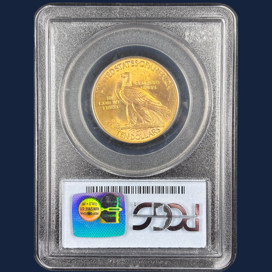 1932 $10 Indian Head Gold Eagle PCGS MS64 Old Holder Great Eye Appeal