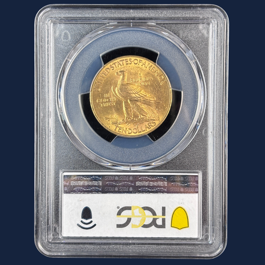 1932 $10 Indian Head Gold Eagle PCGS MS63 Flashy
