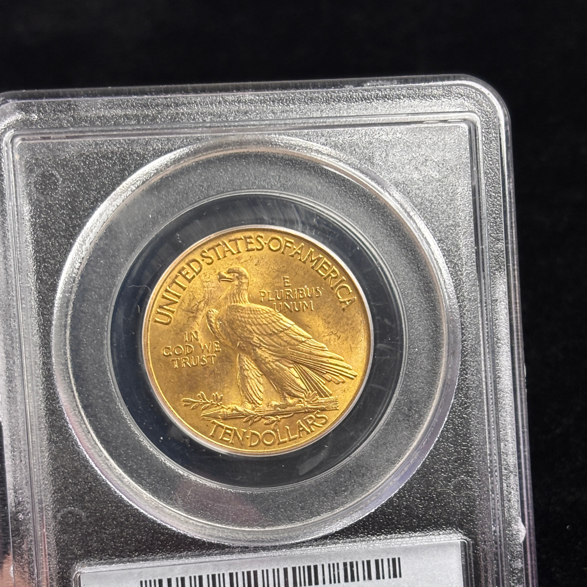 1932 $10 Indian Head Gold Eagle PCGS MS64 Older Blue Holder No Barcode