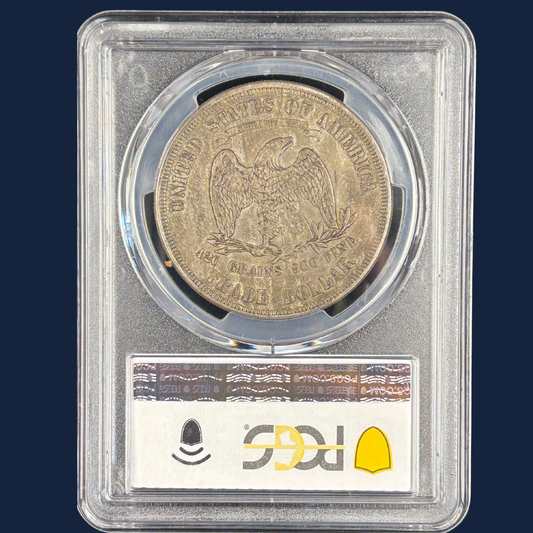 1873-CC Carson City Trade Dollar PCGS XF45 CAC Rare Key Date Issue Original PQ