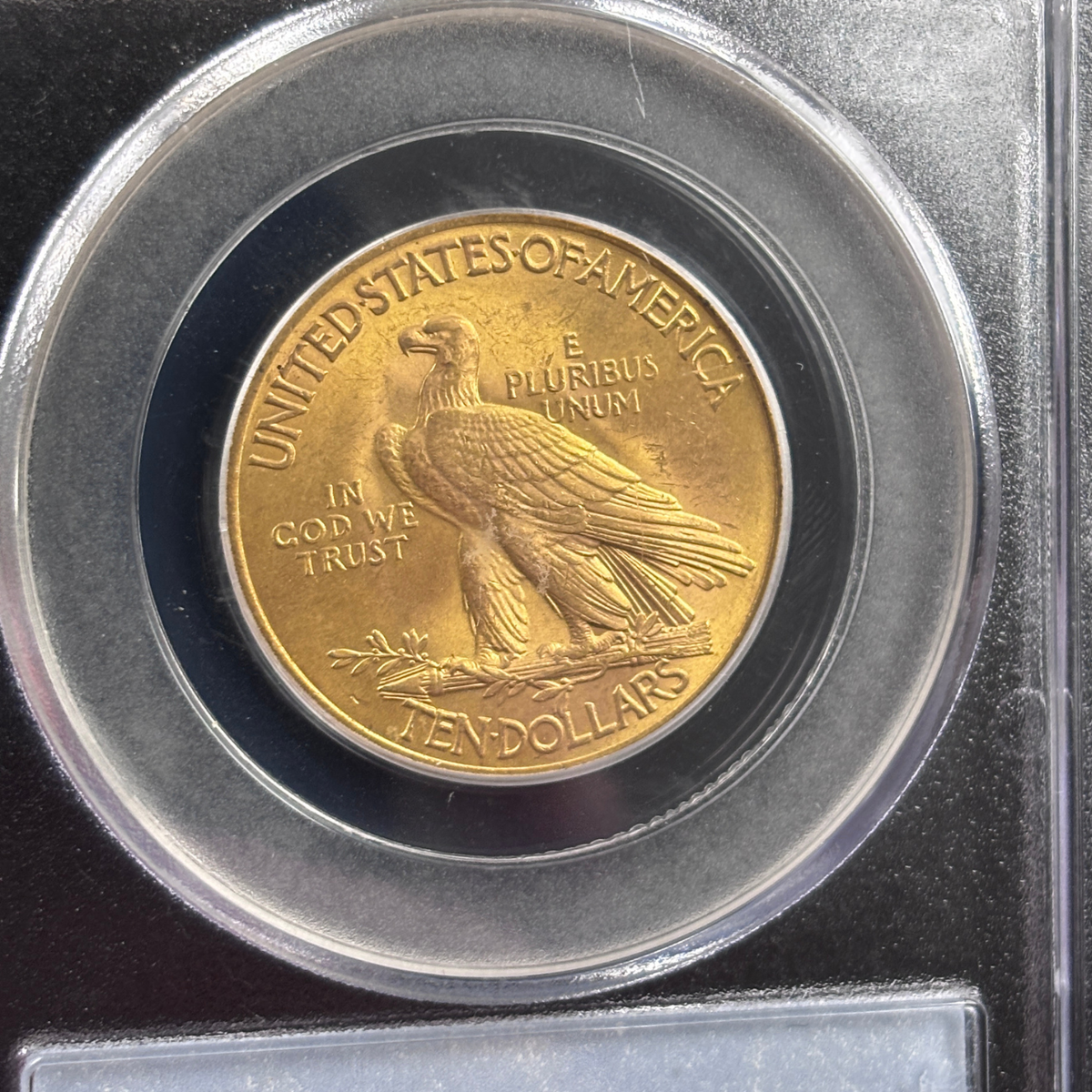 1932 $10 Indian Head Gold Eagle PCGS MS64 Older Blue Holder