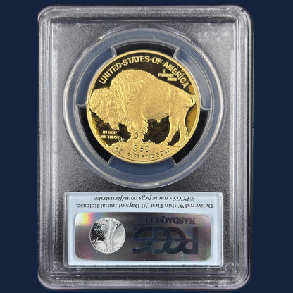 2014 W Gold Buffalo Coin PCGS FIRSTSTRIKE Label $50 PR70DCAM