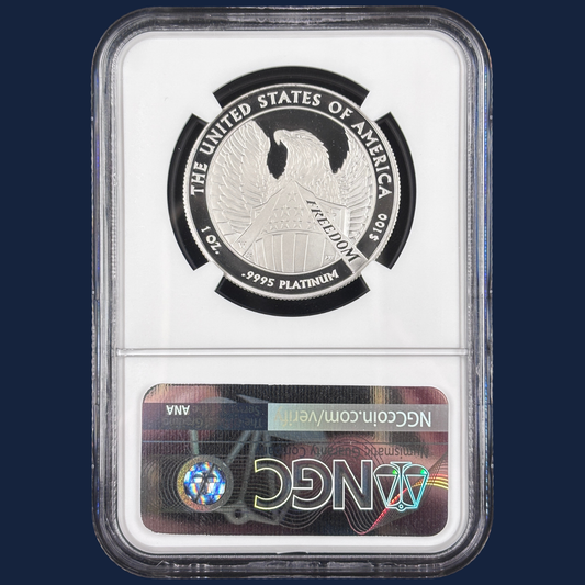 2007 W Platinum Eagle $100 PF70 Ultra Cameo NGC