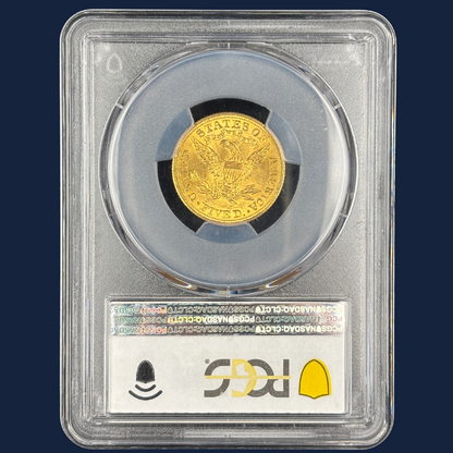 1907 $5 Liberty Head Half Eagle US Gold Coin PCGS MS64+ CAC Better Date Fairmont