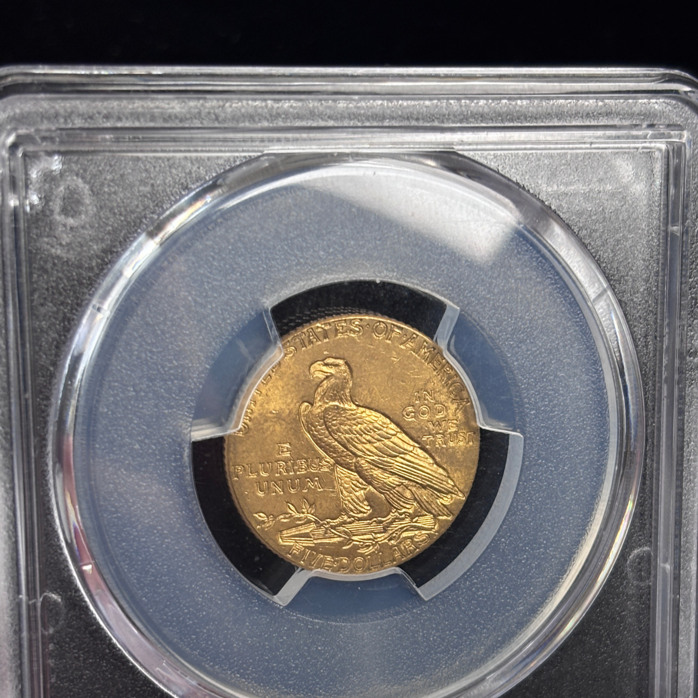 1912 Indian Head Half Eagle PCGS MS63 CAC $5 Gold Coin