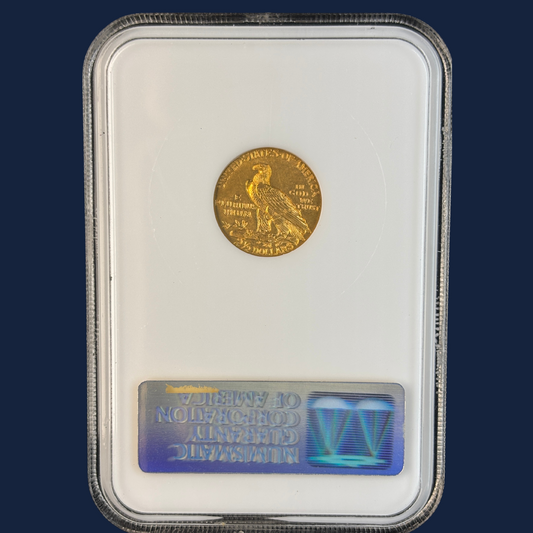 1927 $2.5 Indian Head Quarter Eagle NGC OH CAC Older Holder