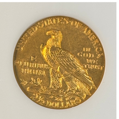 1927 $2.5 Indian Head Quarter Eagle NGC OH CAC Older Holder