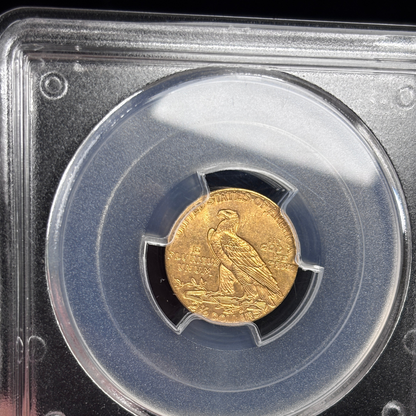 1929 Indian Head Quarter Eagle PCGS MS64 CAC Chameleon of Colors