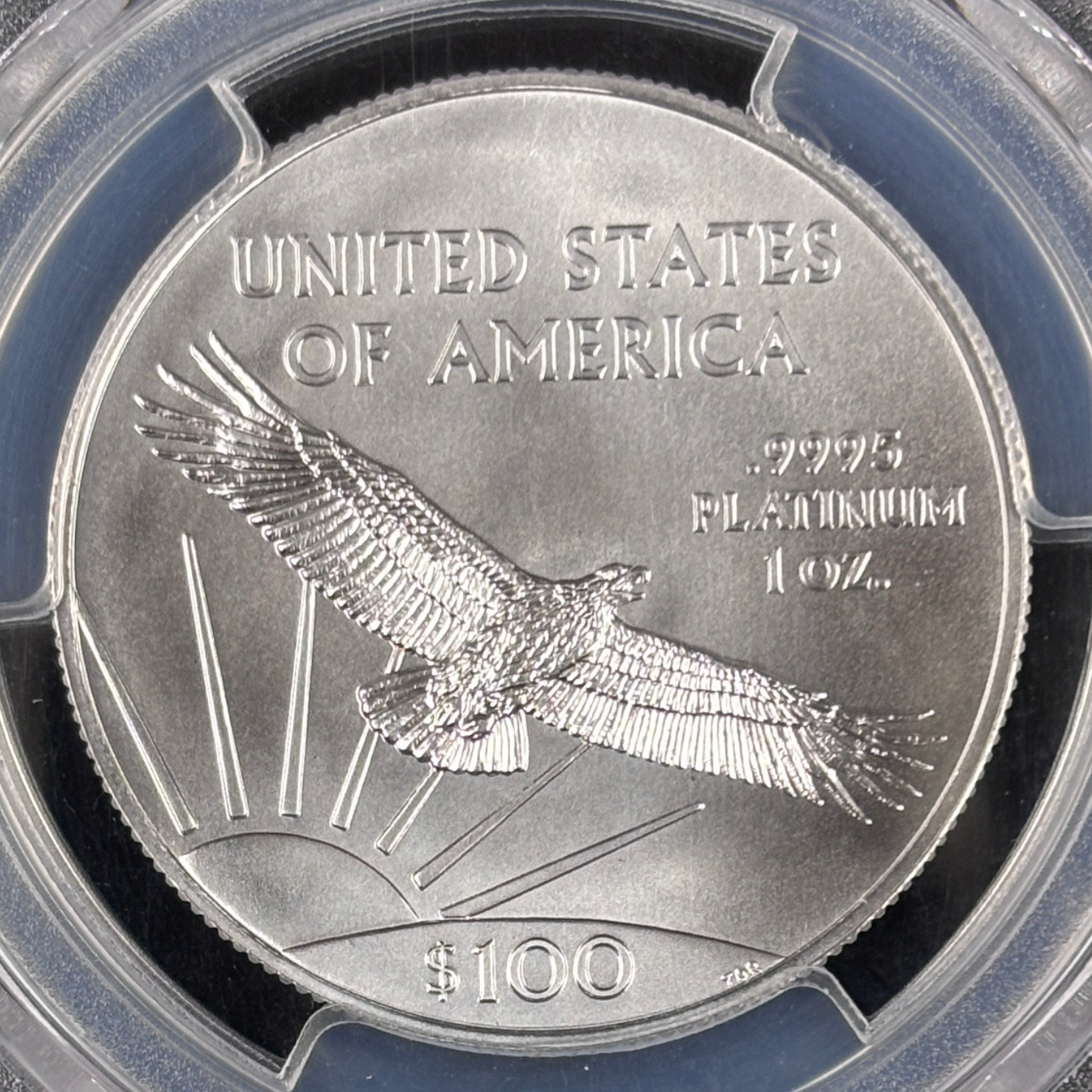 2019 1oz Platinum Eagle PCGS MS70 First Day Issue .9995 $100 Coin FDOI