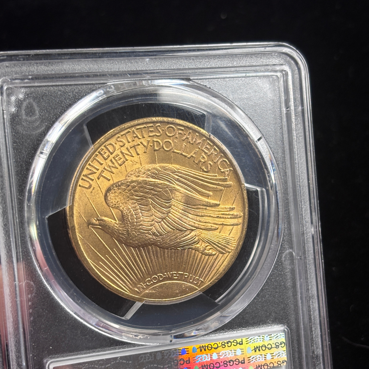 1922 Saint Gaudens $20 Gold Coin PCGS MS64+ CAC Very NEAR GEM