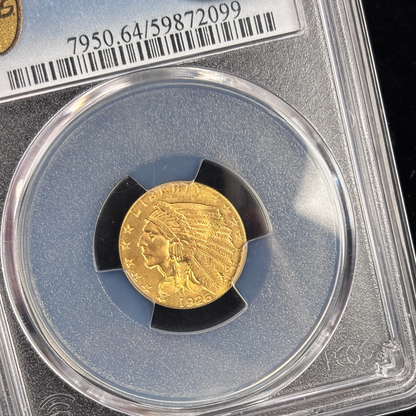 1926 Indian Head Quarter Eagle PCGS MS64 CAC Smooth