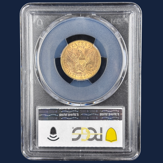 1881 $5 Liberty Head Half Eagle Gold PCGS MS64 CAC Fairmont Hoard