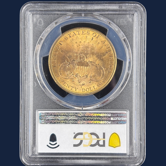 1898-S $20 Liberty Gold Double Eagle PCGS MS64 CAC Pre-1933 US Coin