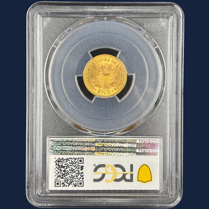 1899 $2.5 Liberty Head Quarter Eagle Gold Coin PCGS MS64+ CAC Near GEM Luster