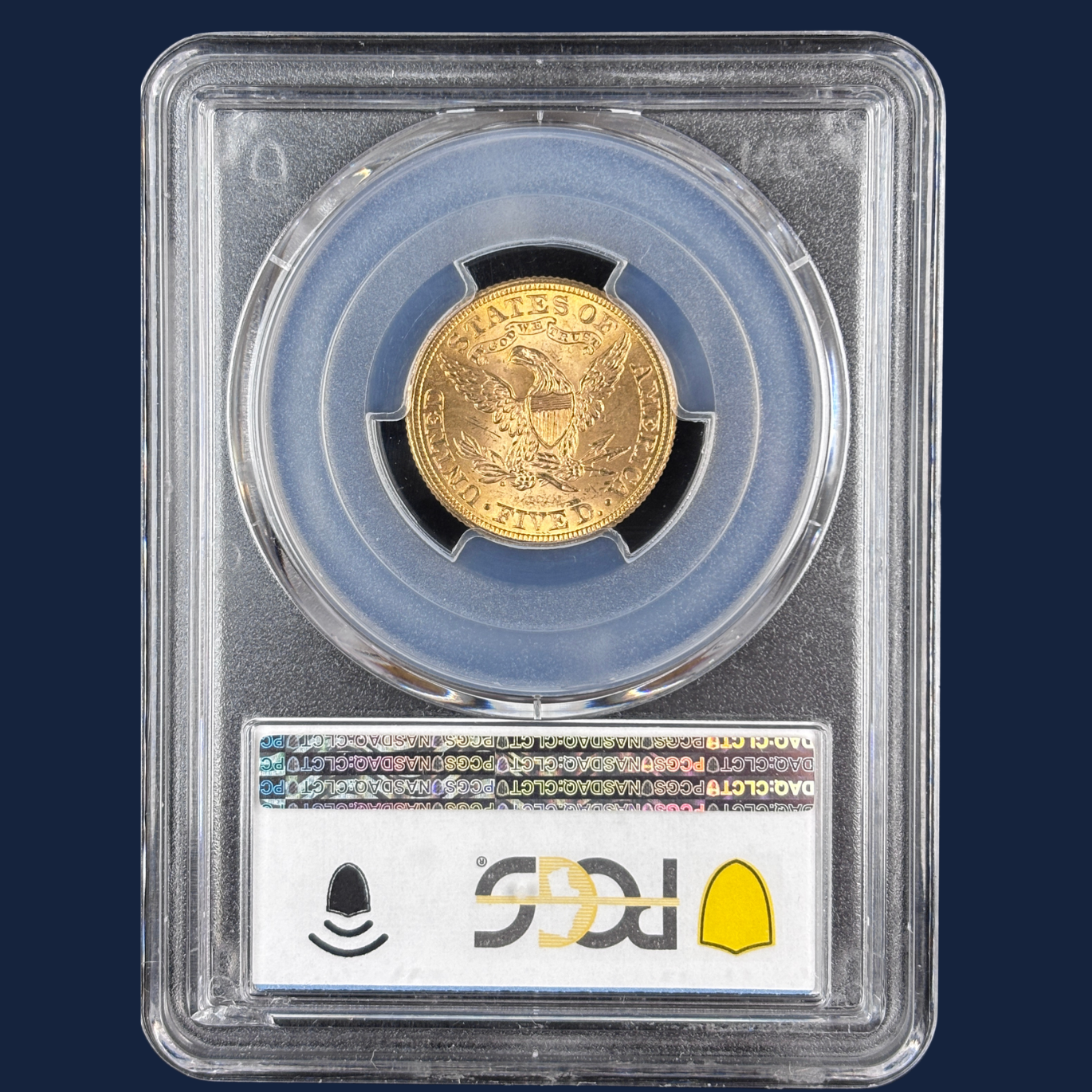 1899 $5 Liberty Head Half Eagle Gold PCGS MS64 CAC – PQ Fairmont
