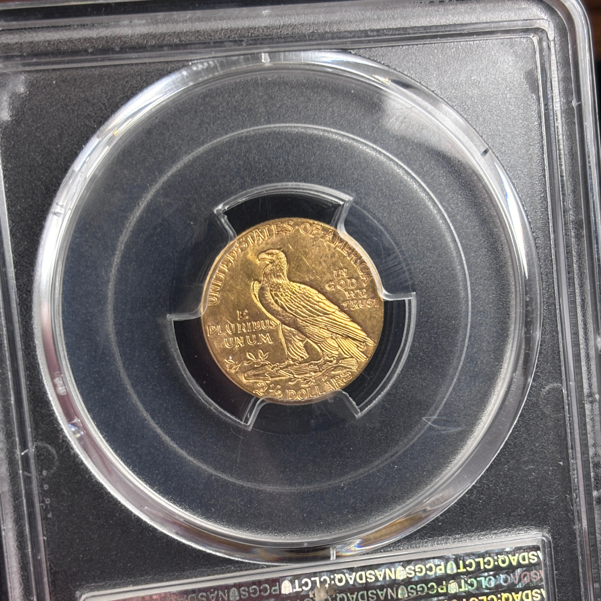 1928 Indian Head Quarter Eagle PCGS MS64 CAC Strong Luster