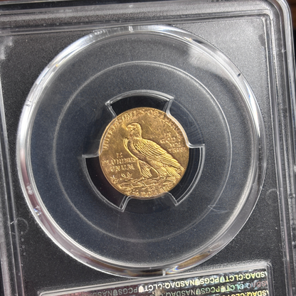 1928 Indian Head Quarter Eagle PCGS MS64 CAC Strong Luster