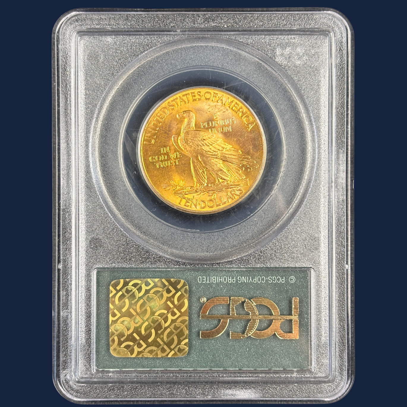 1932 $10 Indian Head Eagle Gold Coin PCGS OGH Older Holder Exceptional Coin
