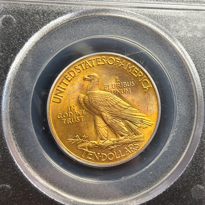 1932 $10 Indian Head Eagle Gold Coin PCGS OGH Older Holder Exceptional Coin