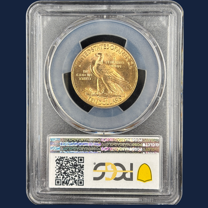 1932 $10 Indian Head Gold Eagle PCGS MS64 Pre-33 US Gold Coin Rare High Grade