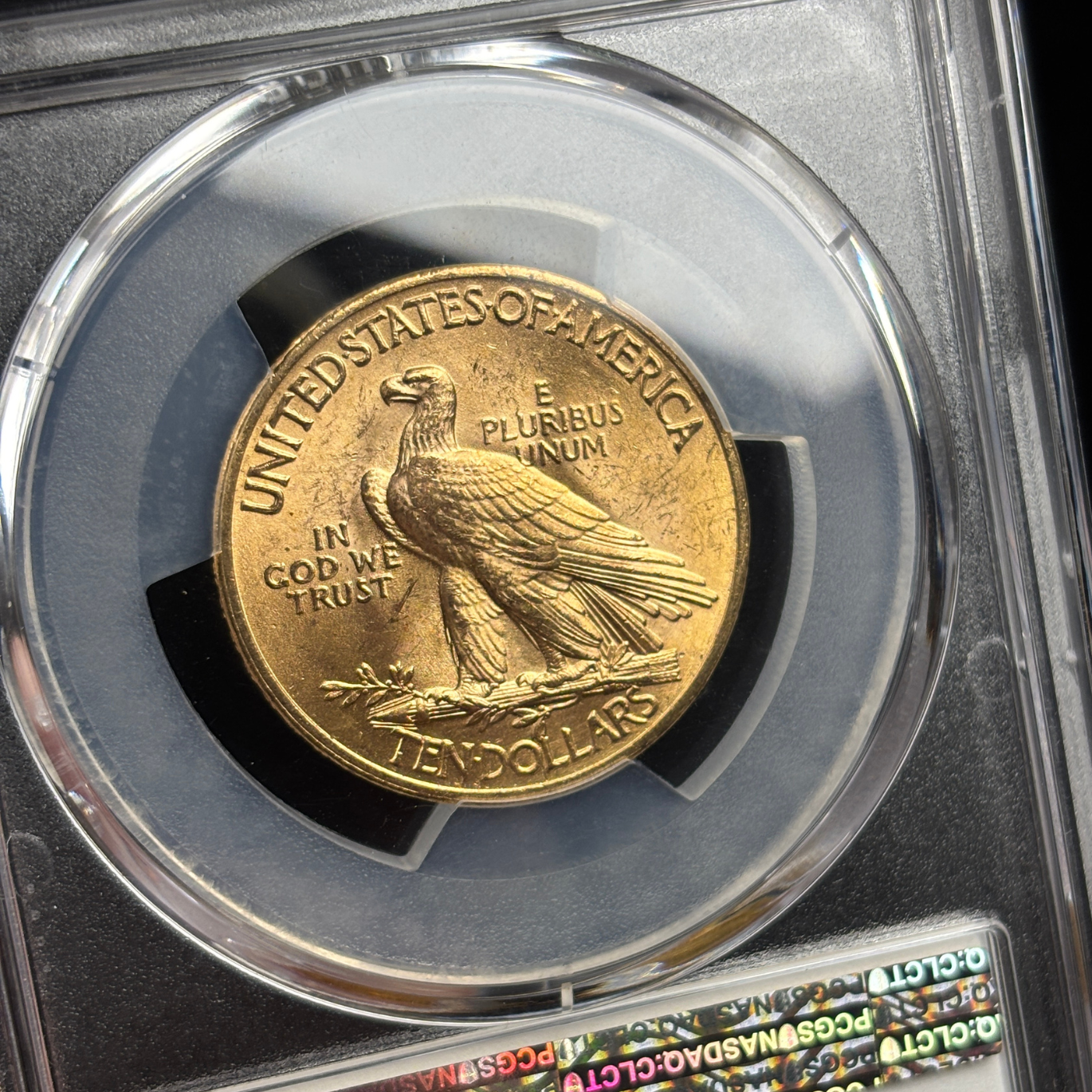 1932 $10 Indian Head Gold Eagle PCGS MS64 Pre-33 US Gold Coin Rare High Grade