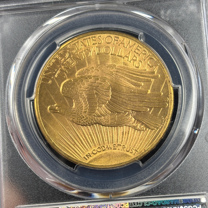 1914-D $20 Saint-Gaudens $20 Double Eagle Gold Coin Pre-33 PCGS MS64 CAC