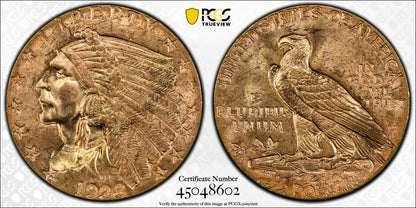 1928 $2.5 Indian Head Quarter Eagle Gold Coin PCGS MS64 CAC Super Luster Bomb