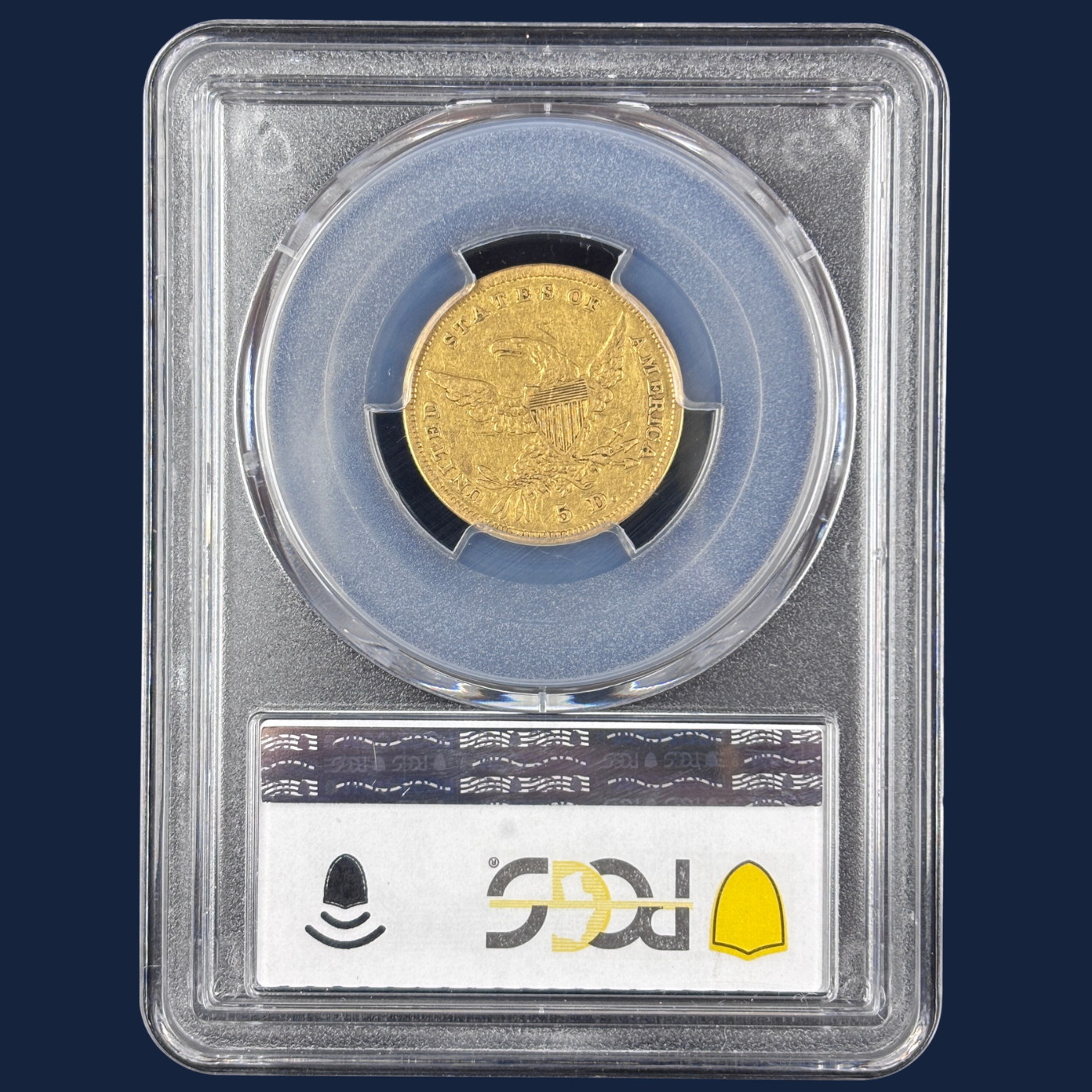 1838 Classic Head $5 Gold Coin PCGS XF40 PQ Example