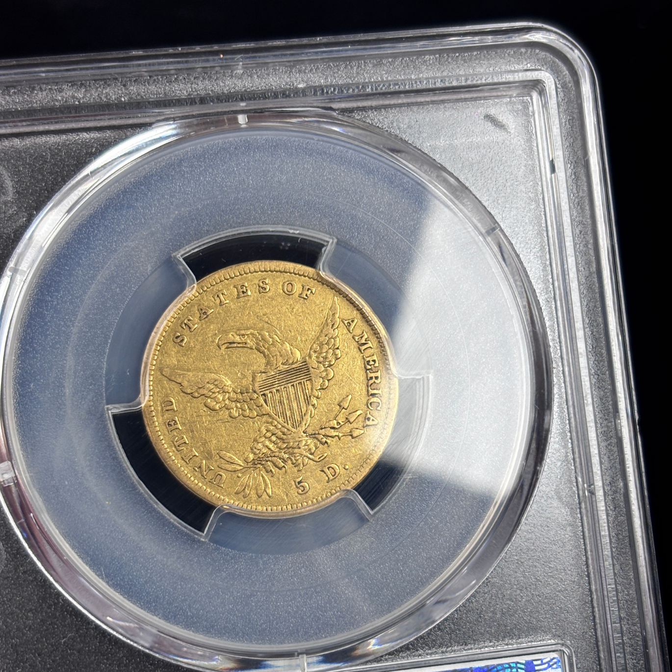 1838 Classic Head $5 Gold Coin PCGS XF40 PQ Example