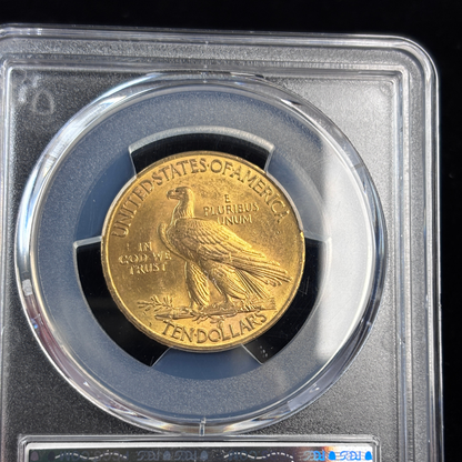1932 $10 Indian Head Gold Eagle PCGS MS63 Flashy