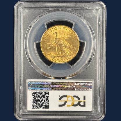 1914 D $10 Indian Head Eagle Gold US Coin Solid for the Grade PCGS MS63