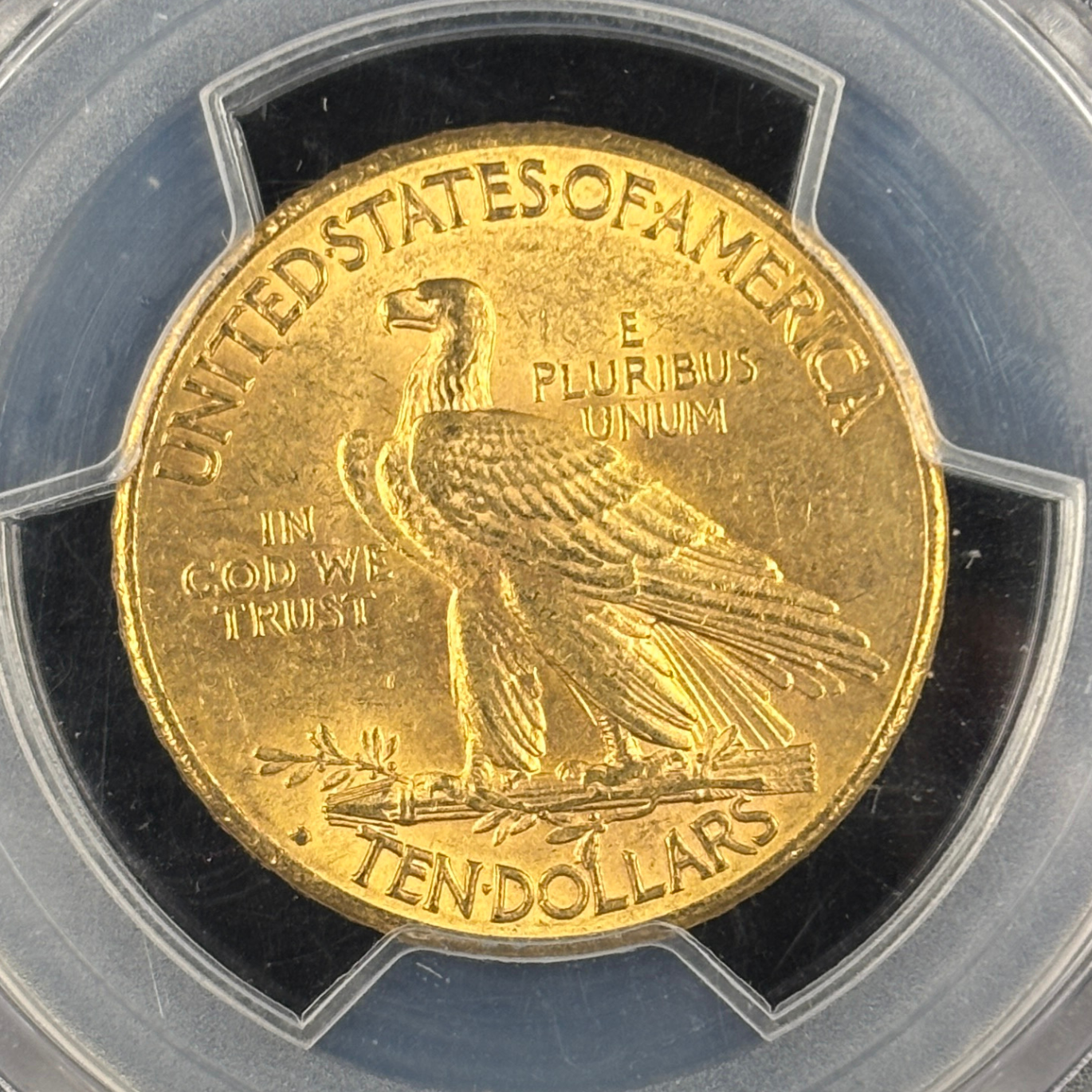 1914 D $10 Indian Head Eagle Gold US Coin Solid for the Grade PCGS MS63