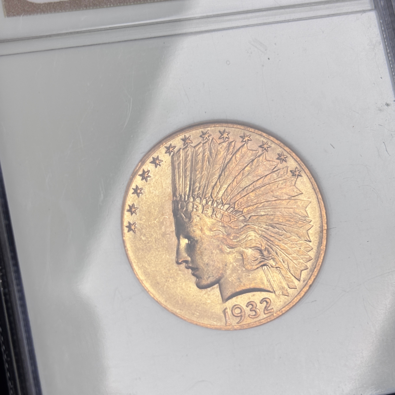1932 Indian Head $10 Gold Eagle – NGC MS64 – Pre-1933 U.S. Gold Coin