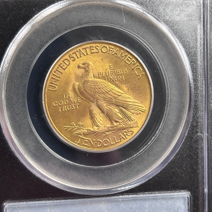 1932 $10 Indian Head Gold Eagle PCGS MS64 Older Blue Holder